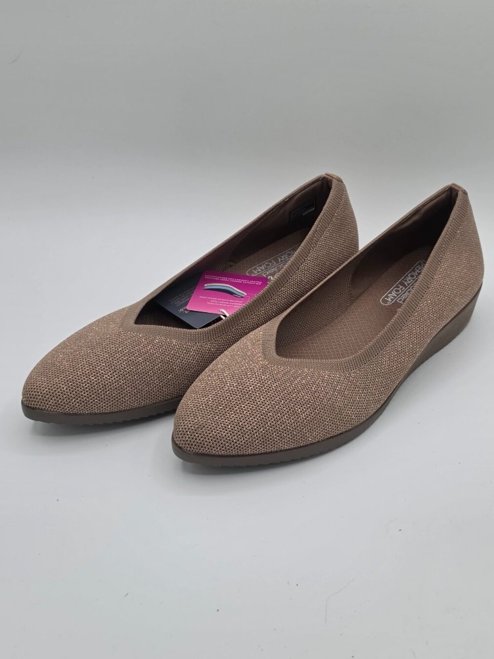 NWT - "Cleo" Sawdust Slip-On from Skechers
